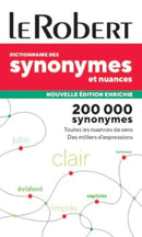 Dictionnaire de Synonymes, Nuances et Contraires poche : French Thesaurus from Le Robert-9782321020073