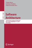 Software Architecture : 13th European Conference, ECSA 2019, Paris, France, September 9-13, 2019, Proceedings-9783030299828