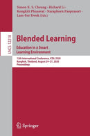 Blended Learning. Education in a Smart Learning Environment : 13th International Conference, ICBL 2020, Bangkok, Thailand, August 24-27, 2020, Proceedings-9783030519674