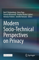 Modern Socio-Technical Perspectives on Privacy-9783030827885