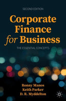Corporate Finance for Business : The Essential Concepts-9783030924188