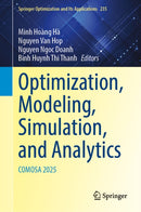 Optimization, Modeling, Simulation, and Analytics