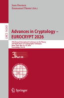 Advances in Cryptology – EUROCRYPT 2026