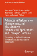 Advances in Performance Management and Measurement for Industrial Applications and Emerging Domains