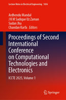 Proceedings of Second International Conference on Computational Technologies and Electronics