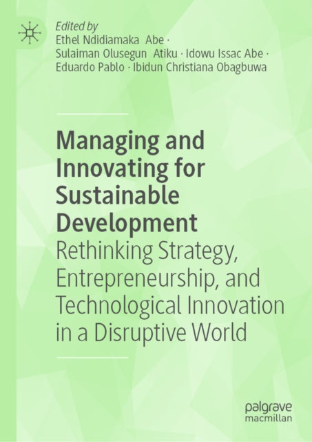 Managing and Innovating for Sustainable Development