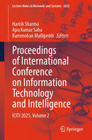 Proceedings of International Conference on Information Technology and Intelligence