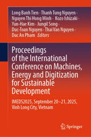Proceedings of the International Conference on Machines, Energy and Digitization for Sustainable Development