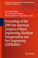 Proceedings of the 29th Pan-American Congress of Naval Engineering, Maritime Transportation and Port Engineering (COPINAVAL)