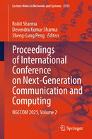 Proceedings of International Conference on Next-Generation Communication and Computing