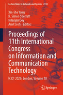 Proceedings of 11th International Congress on Information and Communication Technology