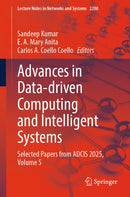 Advances in Data-driven Computing and Intelligent Systems