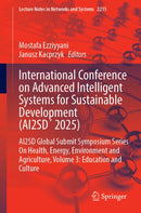 International Conference on Advanced Intelligent Systems for Sustainable Development (AI2SD´ 2025)