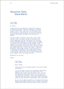 Daria Martin: Sensorium Tests-9783037642726