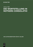 Wortstellung in Notkers Consolatio