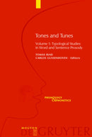 Typological Studies in Word and Sentence Prosody