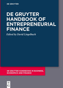 De Gruyter Handbook of Entrepreneurial Finance-9783110726756