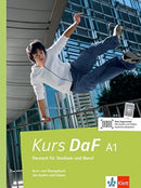 Kurs DaF : Kurs- und  Ubungsbuch A1 mit Audios und Videos-9783126768382
