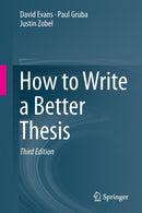 How to Write a Better Thesis-9783319042855