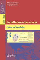 Social Information Access : Systems and Technologies-9783319900919
