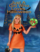Just A Girl Who Loves Halloween : Fall Composition Book For Spooky & Creepy Haunted House Stories - Best Friend Autumn Journal Gift To Write In Holiday Pumpkin Spice & Maple Recipes, Bewitched Poems &-9783347170223