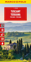 Tuscany Marco Polo Map-9783575021878