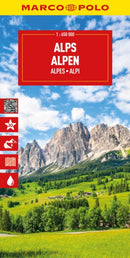 Alps Marco Polo Map-9783575022028