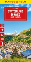 Switzerland Marco Polo Map-9783575022073