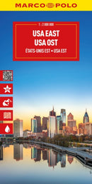 USA East Marco Polo Map : Atlantic Coast, Great Lakes and Appalachian Mountains-9783575022967