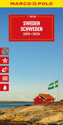 Sweden Marco Polo Map-9783575023391