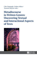 Metadiscourse in Written Genres: Uncovering Textual and Interactional Aspects of Texts-9783631720622