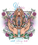 YONI - Vulva Coloring Book-9783690284462