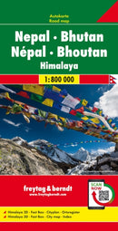 Nepal - Bhutan, Automap 1:800.000