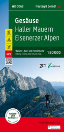 Gesause, Walking, Bike and Leisure map