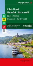 Eifel - Mosel - Hunsruck - Westerwald, street and Leisuremap