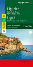 Liguria Road and Leisure Map 1:150k