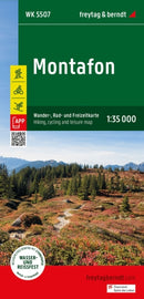 Montafon Hiking, Cycling & leisure Map