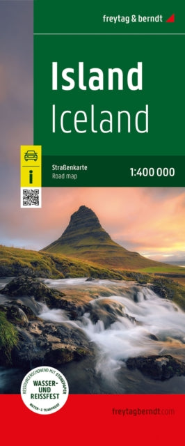 Iceland Road Map 1:400 000
