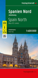 Northern Spain (Camino de Santiago) Road Map
