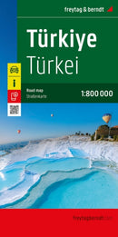 Turkey (Turkiye), Road Map 1:800.000