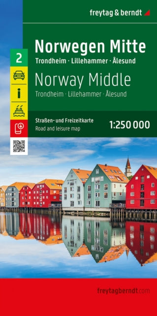 Norway Middle Road and Leisure Map