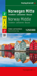 Norway Middle Road and Leisure Map