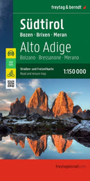 South Tyrol Road and Leisure Map
