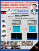 Tonkopfeinstellung mit der DRAGON Einstell-Compact-Cassette an NAKAMICHI-Chassis erklart : Seit 1973 Azimut-Service Schritt fur Schritt durchgefuhrt und hier erklart!-9783748178415