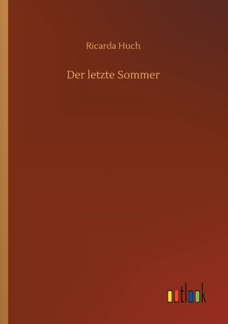Der letzte Sommer-9783752352221