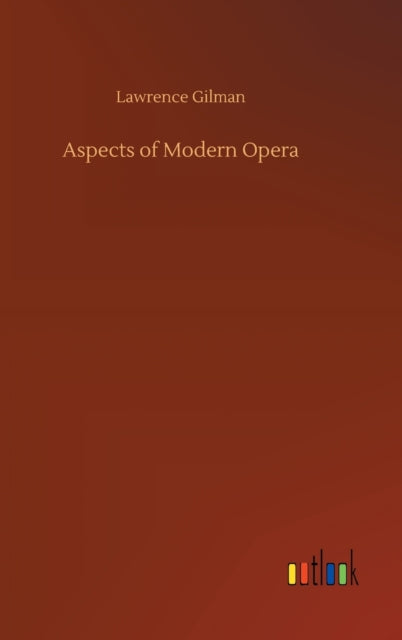 Aspects of Modern Opera-9783752385083