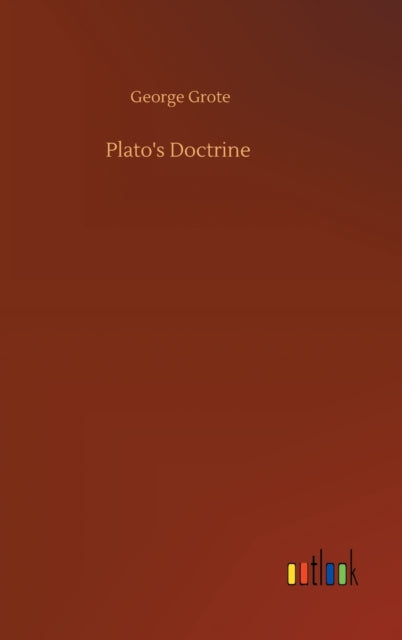 Plato's Doctrine-9783752387339