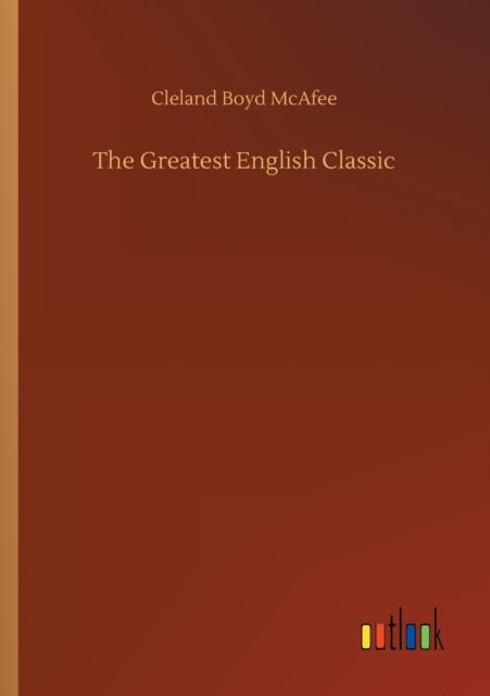 The Greatest English Classic-9783752416794