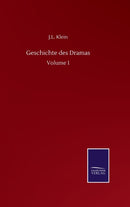 Geschichte des Dramas : Volume 1-9783752518337