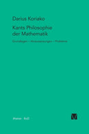 Kants Philosophie Der Mathematik-9783787314294